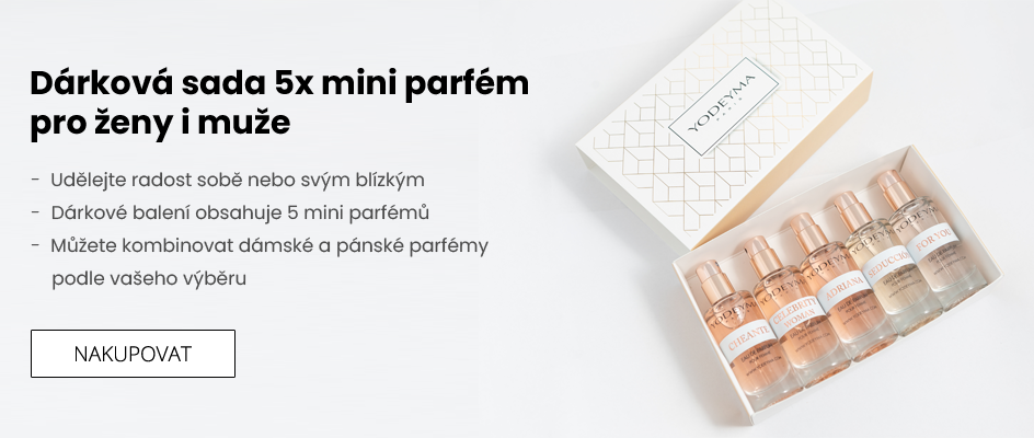 Dárková sada 5x mini parfém pro ženy i muže